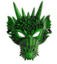 maschera drago verde