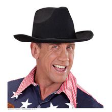 cappello cowboy nero