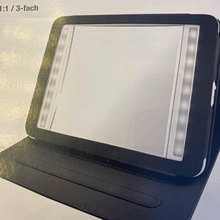 specchio a tablet con luci 3x