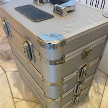 valigia trucco alluminio modulare picola