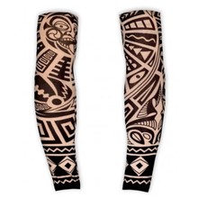 maniche lunghe tatoo tribale