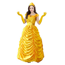 costume principessa oro la bella