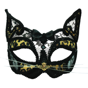 maschera leopardo pizzo 