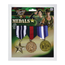 set kit 3 medaglie militari