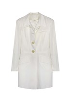 costume bianco abito e giacca tg38
