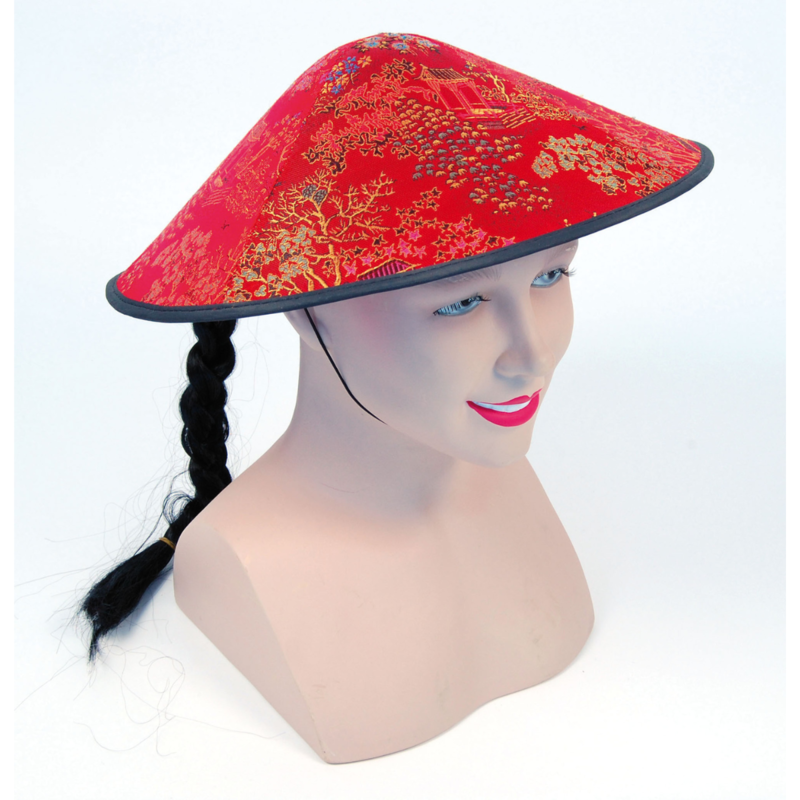 Vendita cappello cinese rosso online