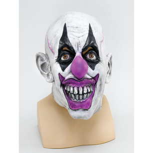 maschera clown spaventoso
