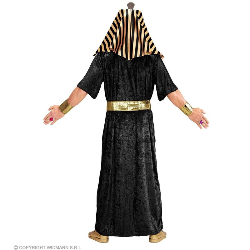 costume egizi faraone tut nero
