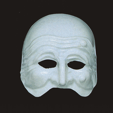 maschera brighella bianco