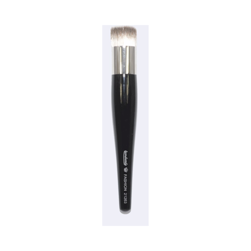 round blunt rouge foundation brush synthetic soft