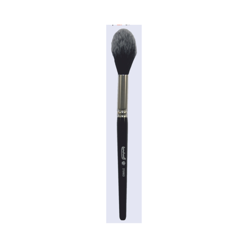 powder brush two tone synthetic hair