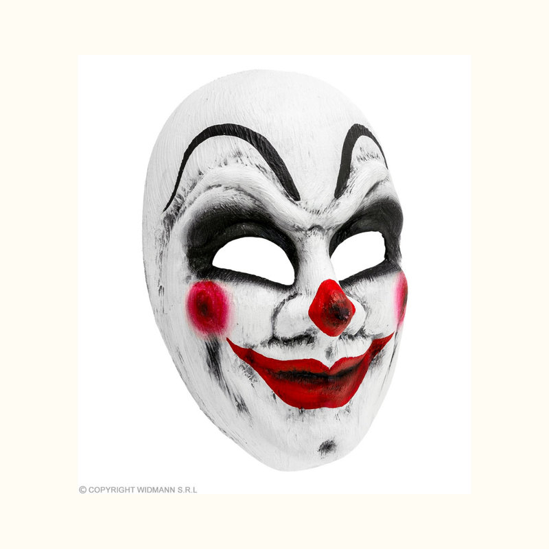 maschera commedia dell'arte clown 