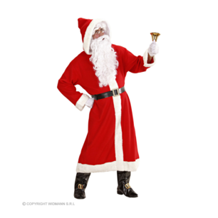 costume babbo natale deluxe 