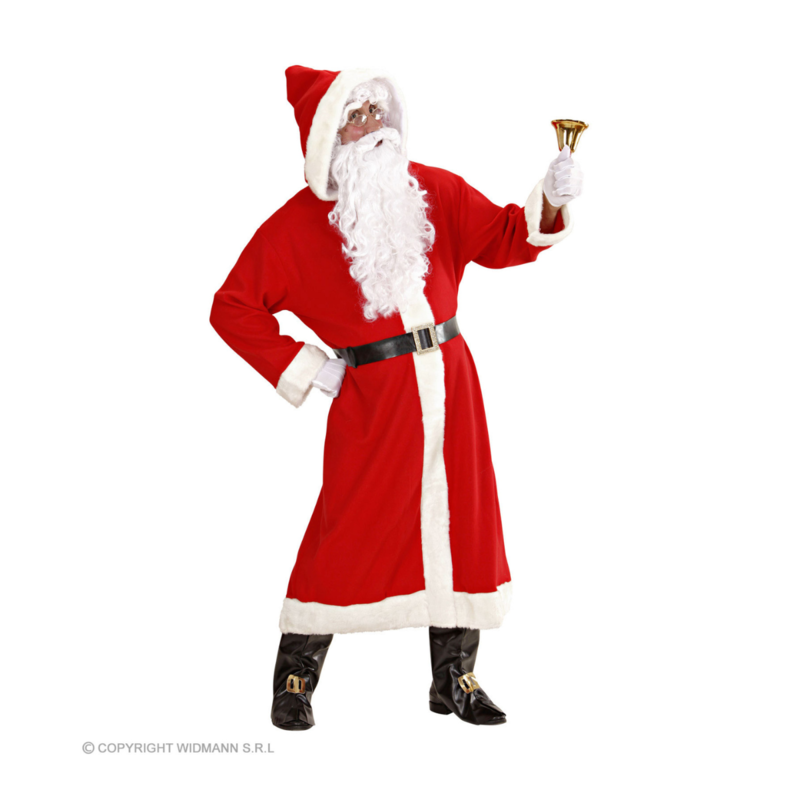 costume babbo natale deluxe 