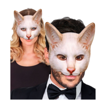 maschere animali in lattice