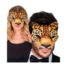 maschera leopardo senza mento