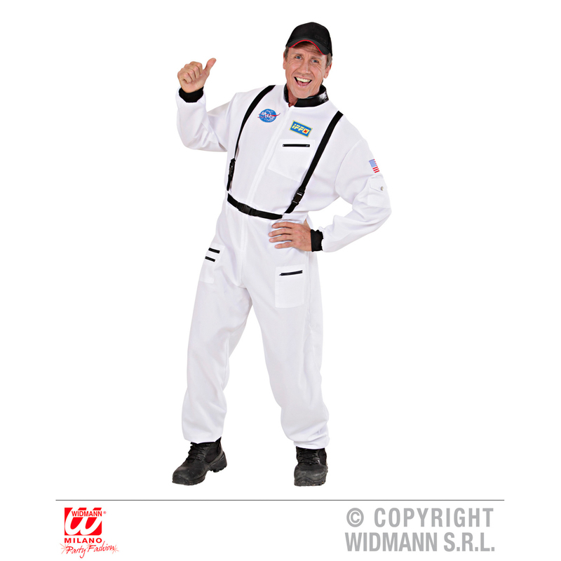 costume astronauta bianco 