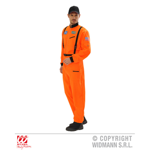 costume astronauta arancio 