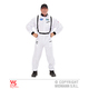 costume astronauta bianco 