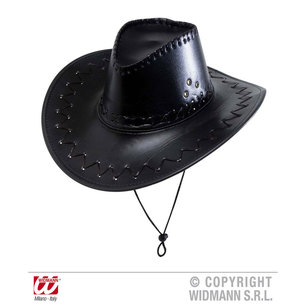 cappello cow boy nero