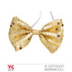 papillon oro paillettes