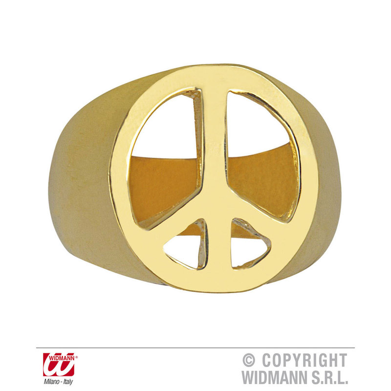 anello peace oro