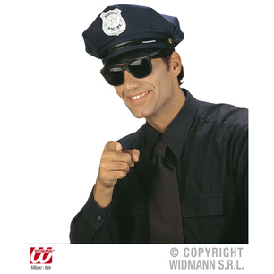 cappello poliziotto in tessuto