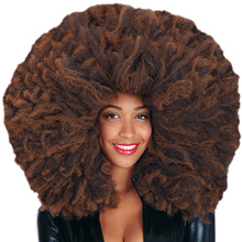 parrucca afro caffe cm.60 super africa