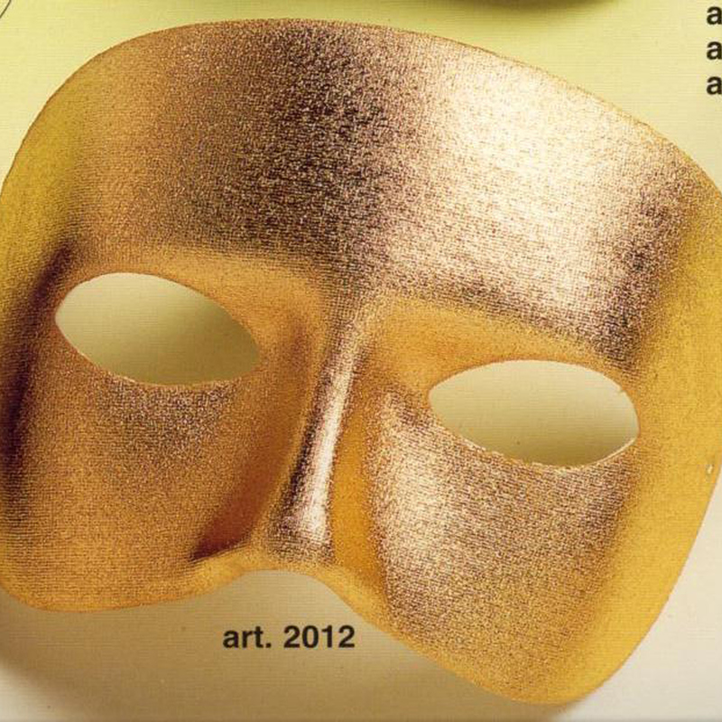 maschera casanova oro