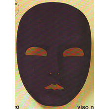 maschera viso nero large