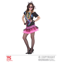 costume rock girl 80's  