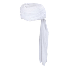 cappello turbante arabo bianco