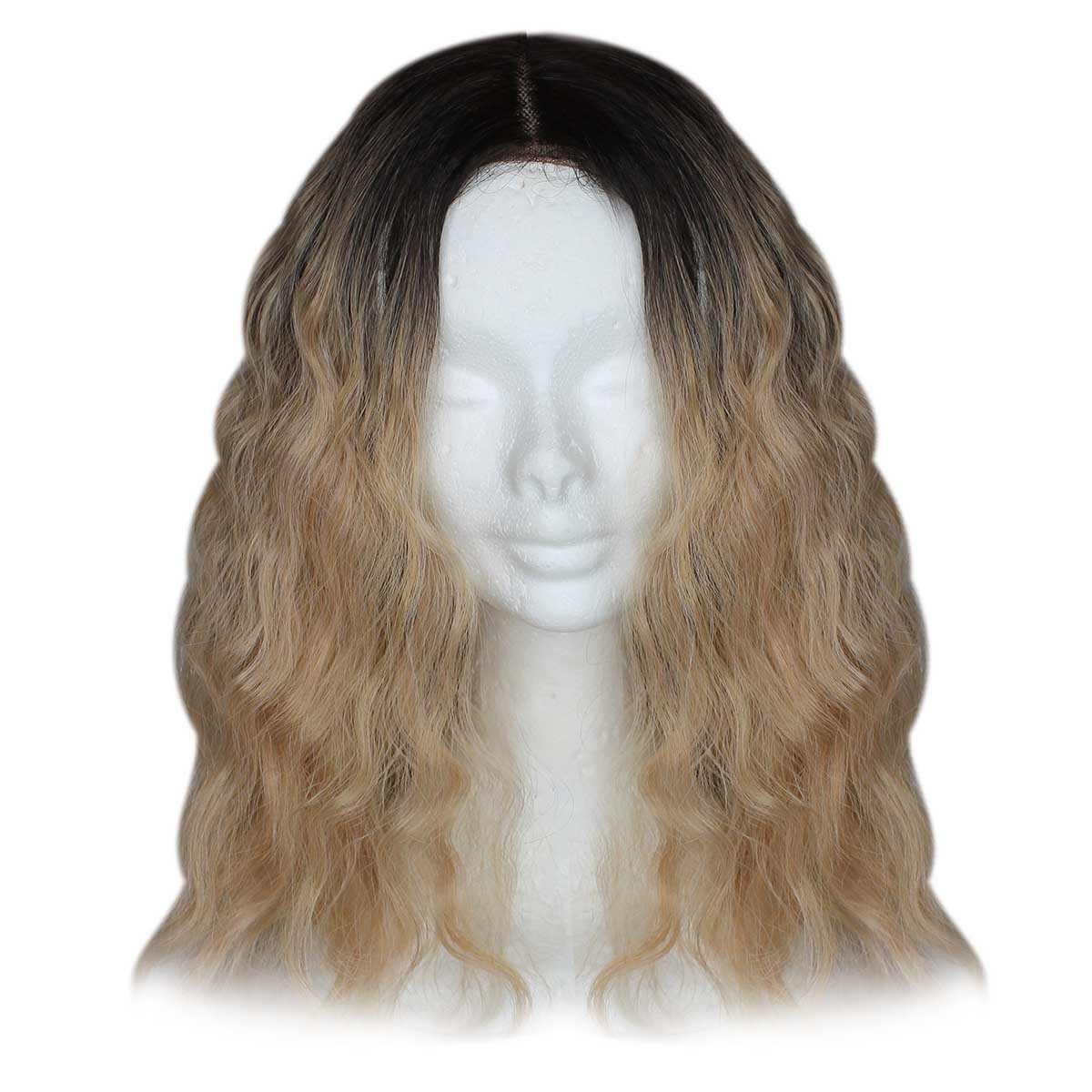 Parrucca abbie lenght 15 col. tt6/blush spotlight 101 synth lace front