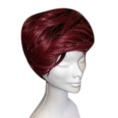 Parrucca dina wig col.dytt1b/dark red 101 sint piastrabile 200°