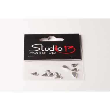Conf.5 pz strass goccia
