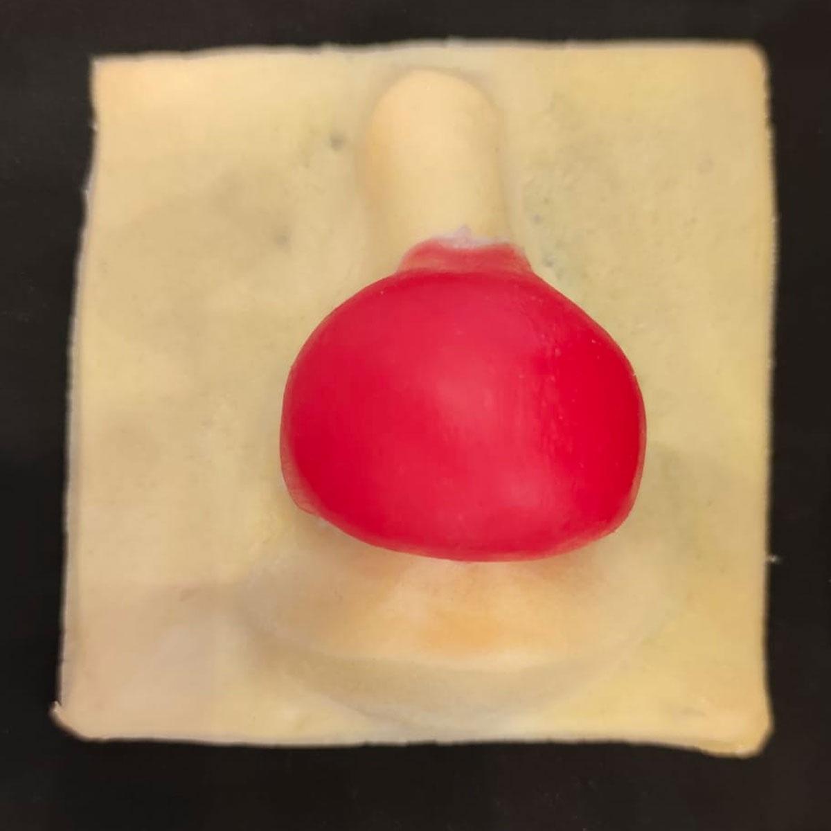 Protesi naso clown silicone