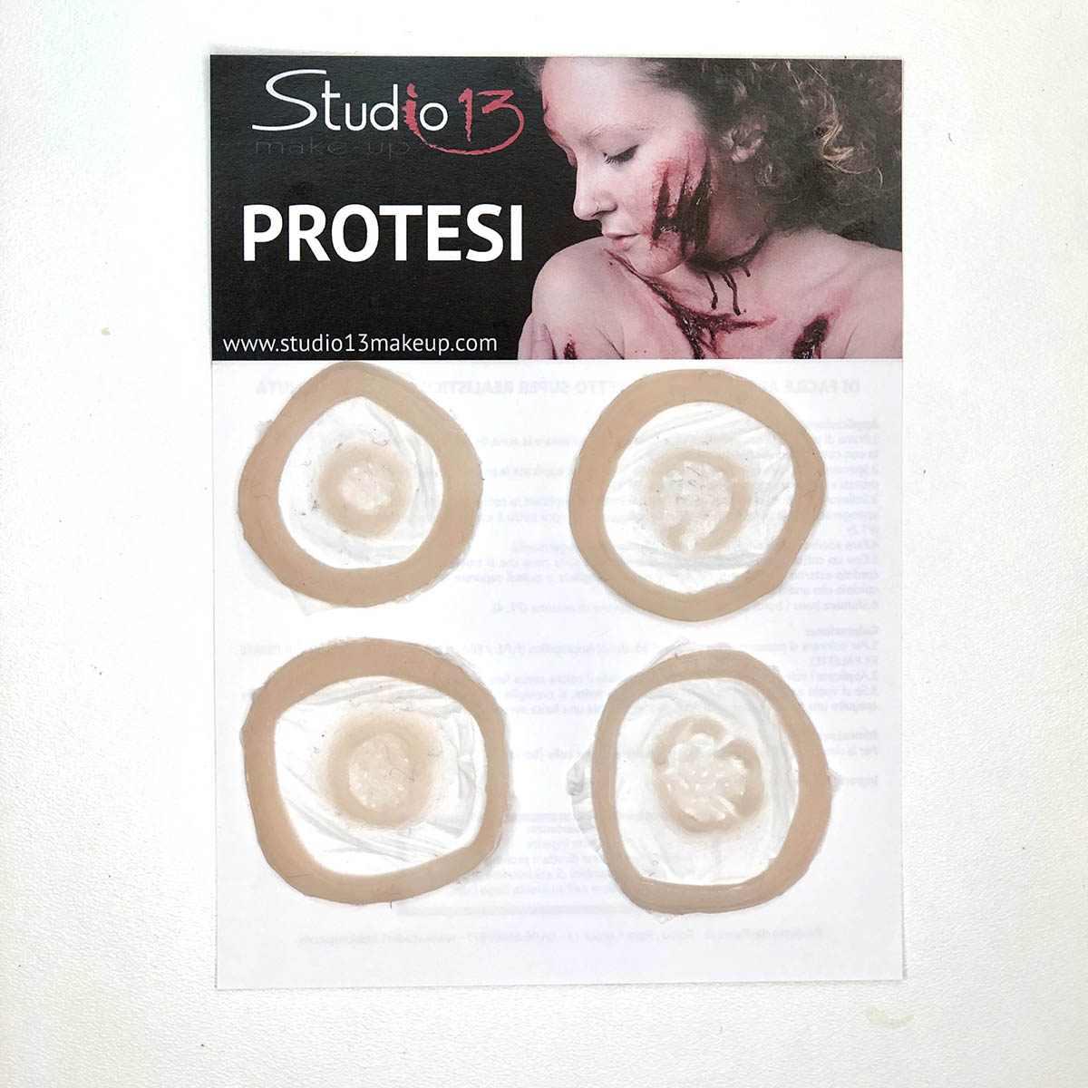 PROTESI SET FORI PROIETTILE <br />