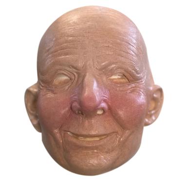 Protesi viso babbo natale in lattice