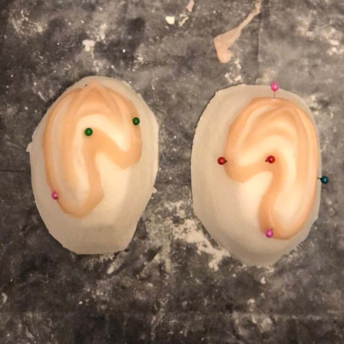 Protesi orecchie a punta silicone