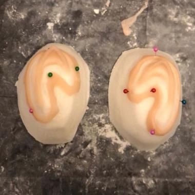 Protesi orecchie a punta silicone