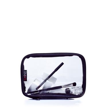 Pochette rettangolare trasparente  22*15*4