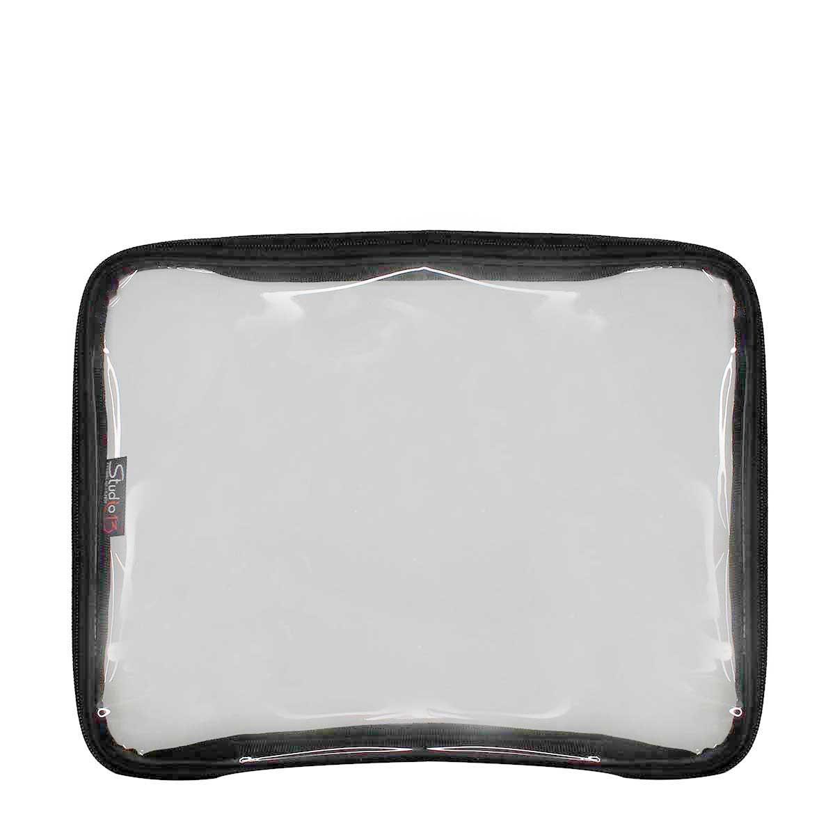 Pochette rettangolare trasparente 33*26*4cm