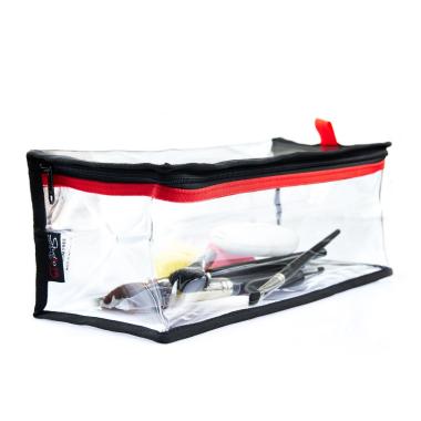 POCHETE TRASPARENTE RETTANGOLARE 12cm x 31cm x 14