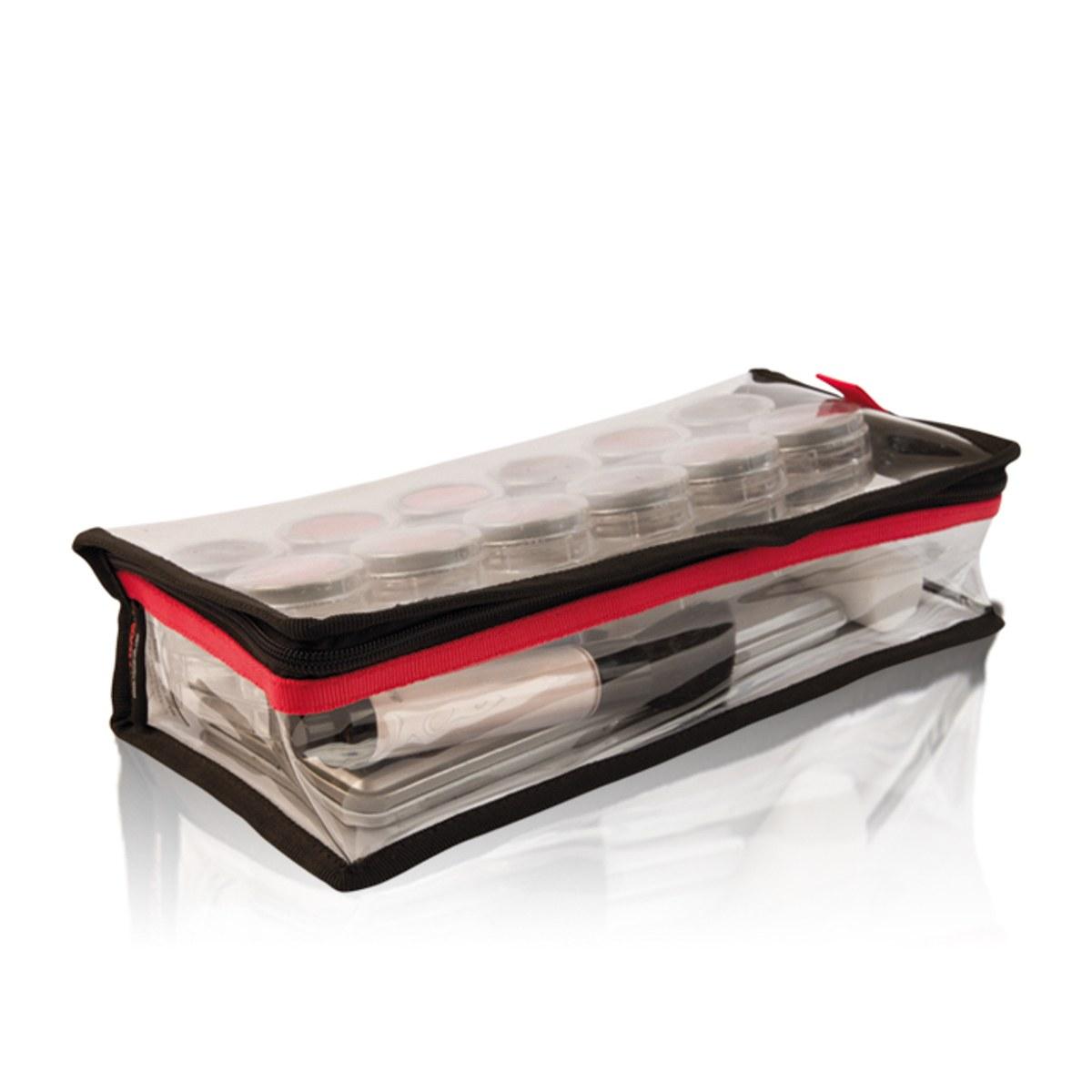 POCHETTE RETTANGOLARE TRASPARENTE 7cm x 31cm x 14