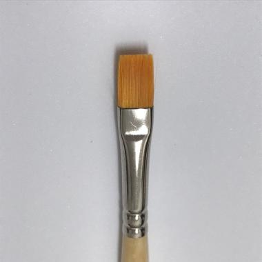 S12 pennello sintetico piatto