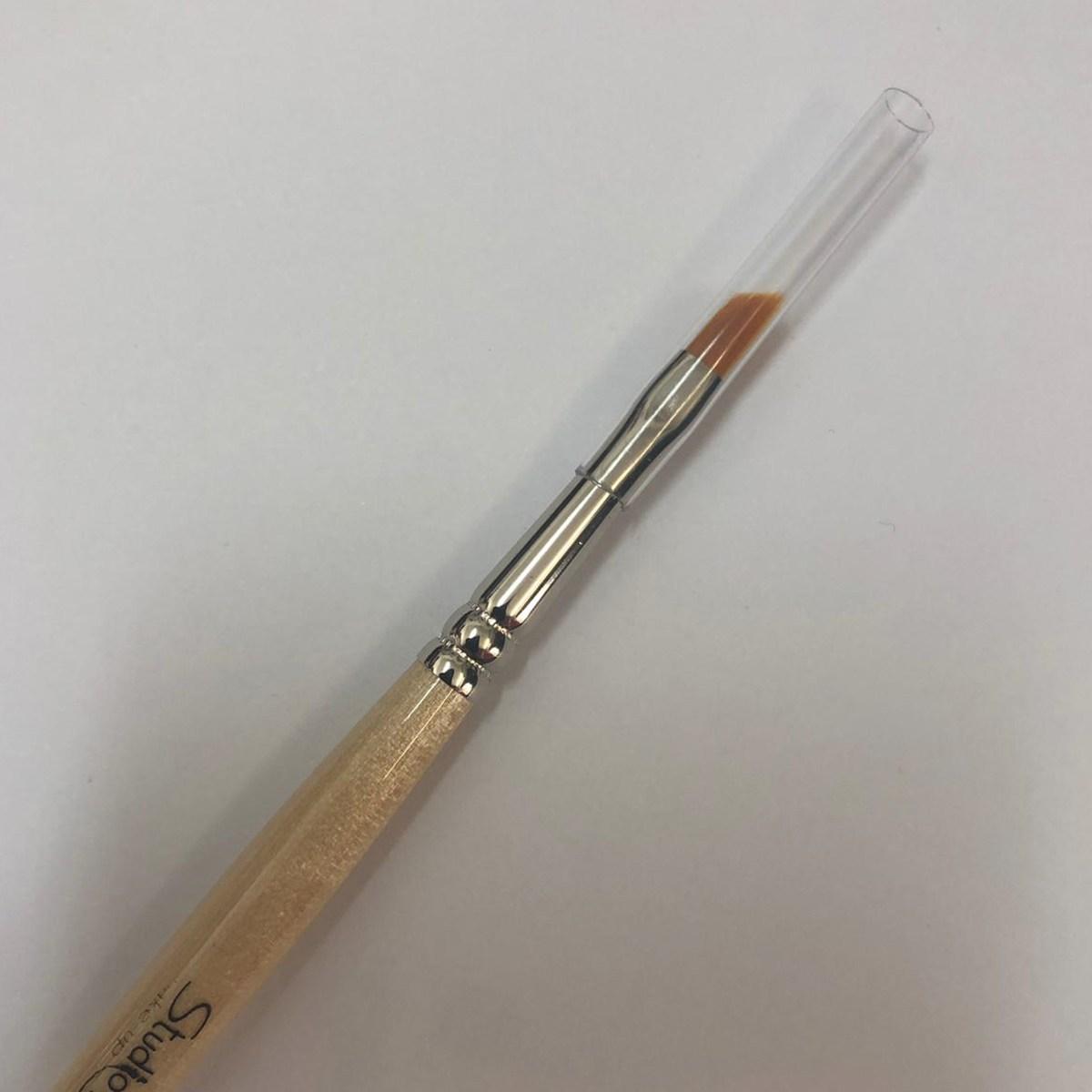 S10 pennello sintetico angolare lungo