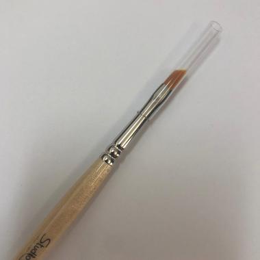 S10 pennello sintetico angolare lungo