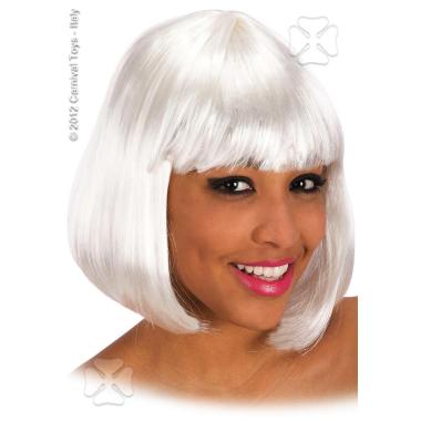 Parrucca pin up bianca