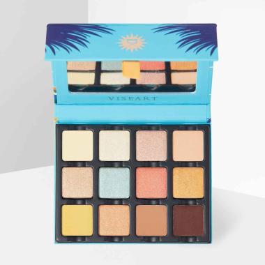 Palette etendu soleil la plage pigment 12col 18gr vte04