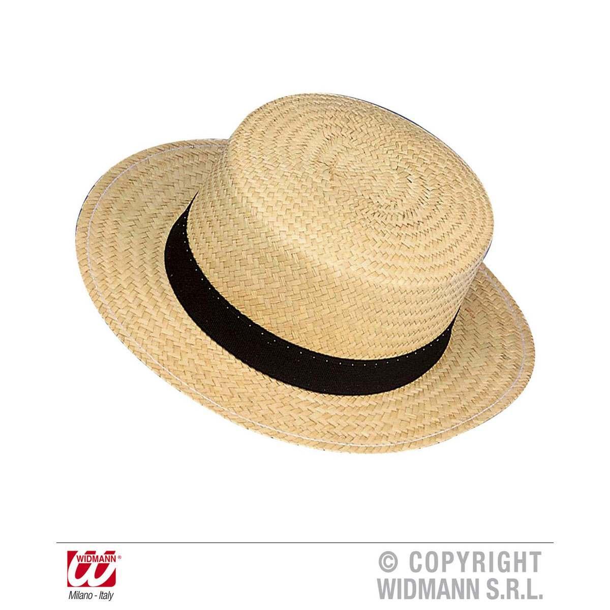 Cappello paglietta lusso